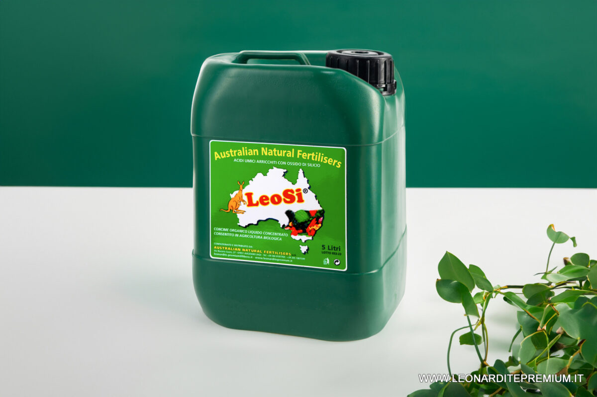 LEO SI - Estratto umico liquido arricchito con ossido di silicio da leonardite