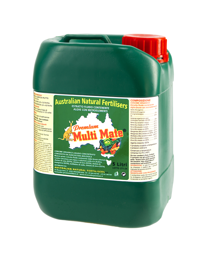 Premium Multi Mate - Concime organico a base di estratto algale australiano Durvillaea potatorum